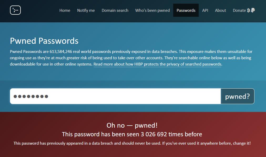 ФБР начнет передавать скомпрометированные пароли сервису Have I Been Pwned